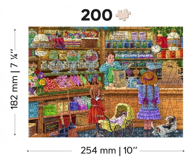 Puzzle in legno 3D Flower Shop