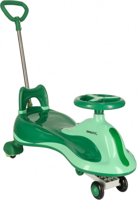 Giocattolo cavalcabile verde Swing Fix per bambini