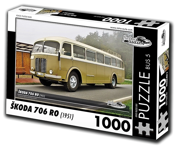 Puzzle autobus Škoda 706 RO (1951) 1000 pezzi