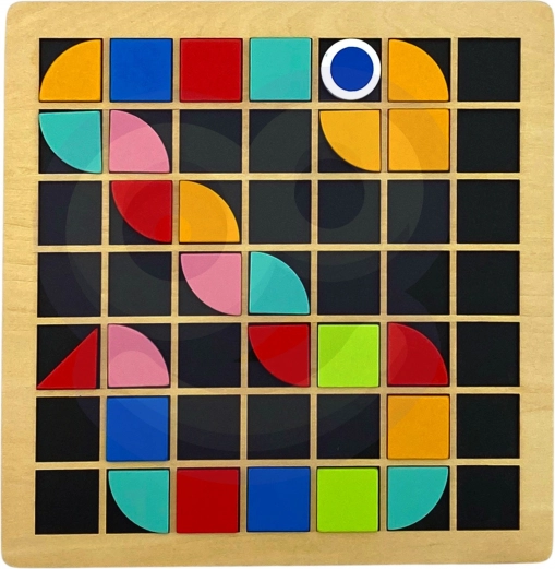 Mosaico di legno Tooky Toy Montessori