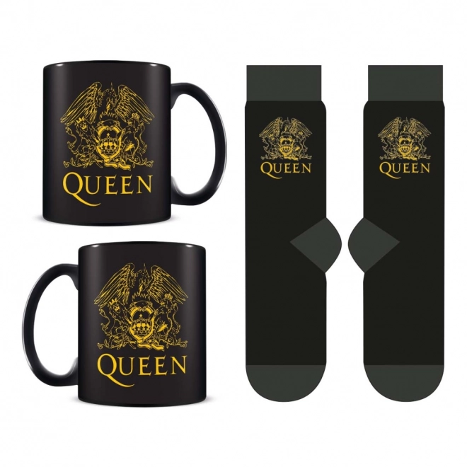 Set regalo per uomo con tazza in ceramica e calzini