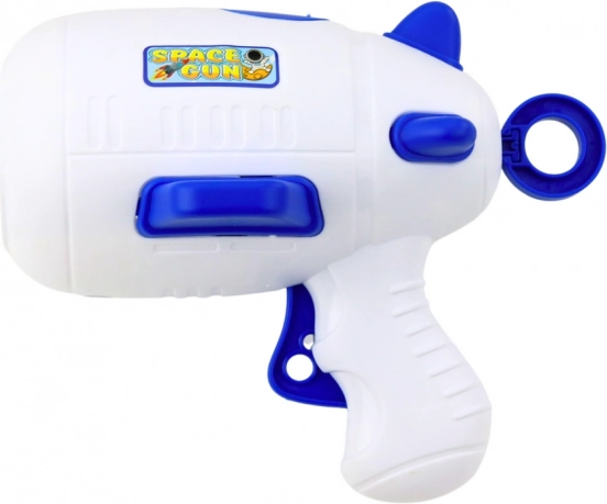 Gioco di abilità Tiro cosmico con pistola e palline con velcro