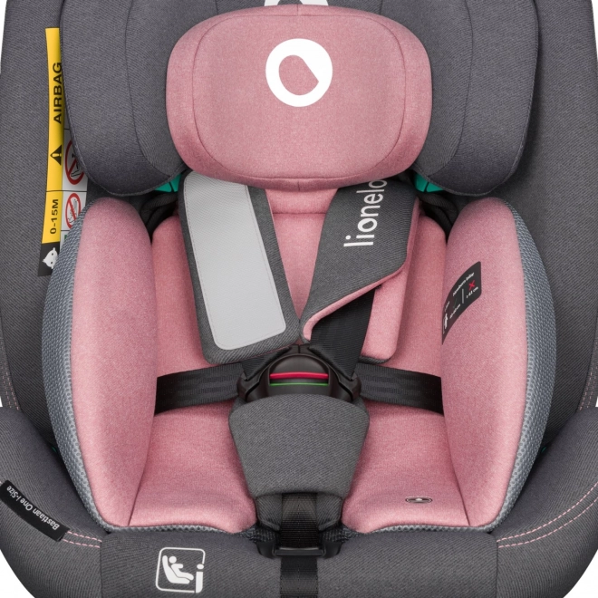 Seggiolino auto Lionelo Bastiaan i-Size rosa