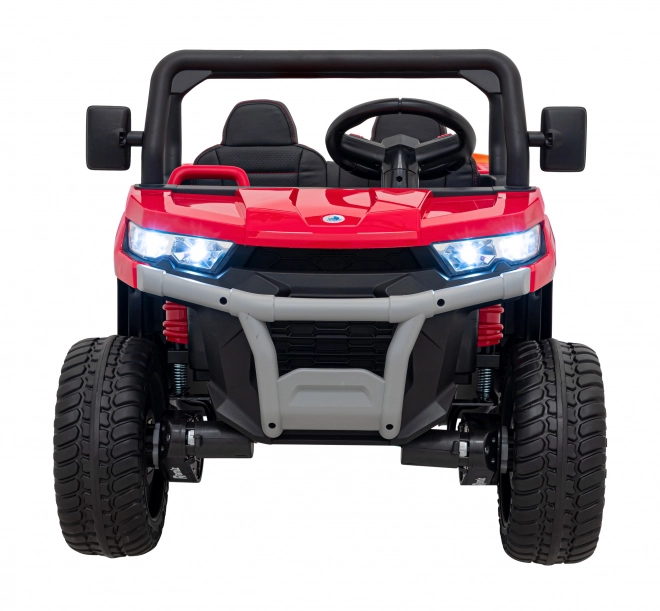 Auto Pick-Up Speed 900 pro bambini Rosso + trazione 4x4 + pompa mobile + vano bagagli + telecomando + pala + LED audio