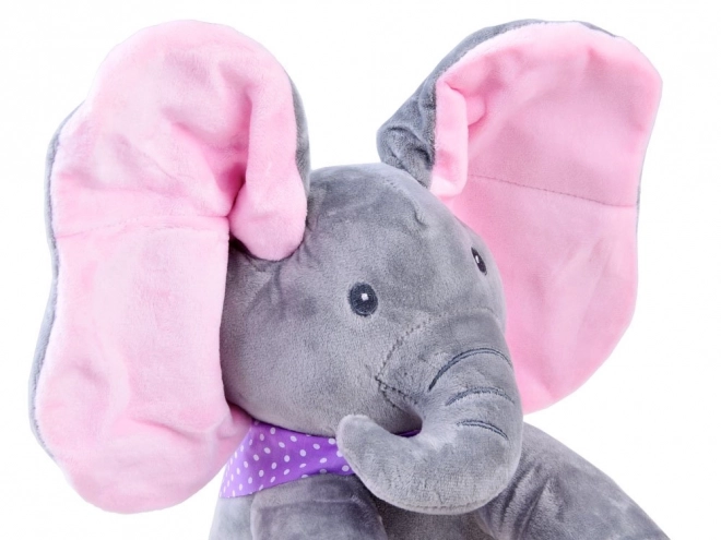 Simpatico Elefante Interattivo di Peluche – rosa