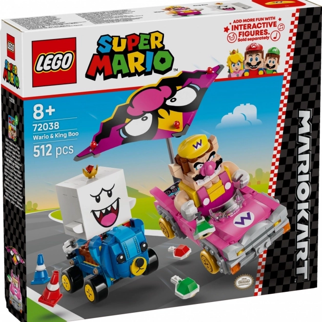 Costruzioni LEGO Super Mario Mario Kart - Wario e King Boo