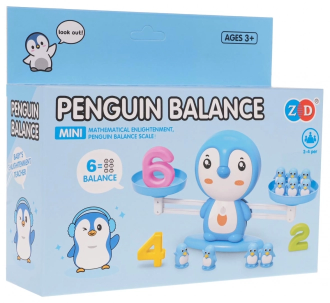 Gioco di abilità bilanciere pinguino