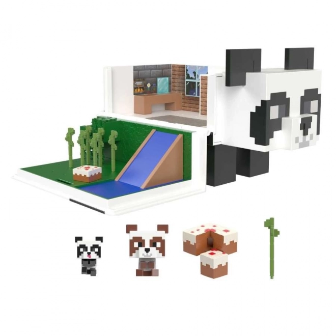 Set giochi casetta Panda Minecraft