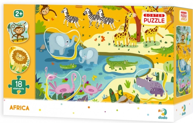 Puzzle Safari con inserimenti