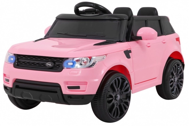 Auto elettrica per bambini rosa con radiocomando e funzioni di sicurezza