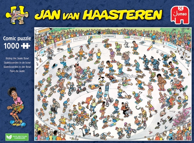 Puzzle Jan van Haasteren - Corsa sul Circuito 1000 Pezzi