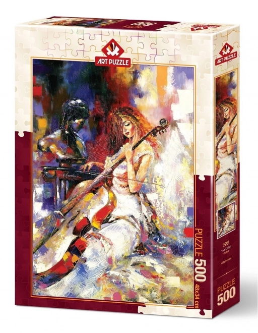 Puzzle Violoncellista 500 Pezzi