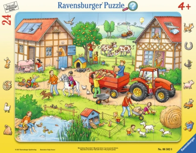 Ravensburger puzzle La mia piccola fattoria 24 pezzi