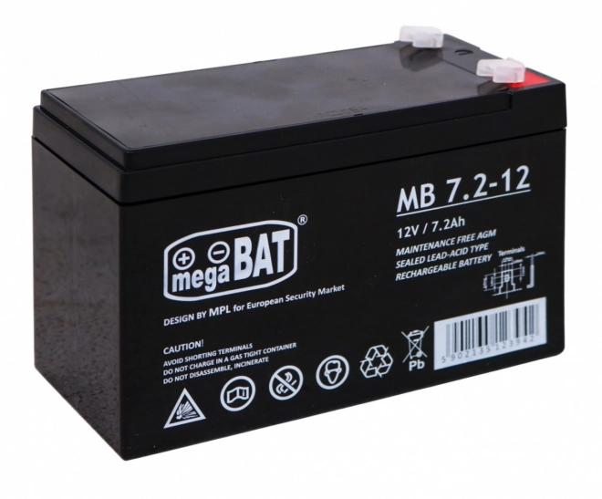 Batteria gel 12V 7Ah per veicoli elettrici per bambini