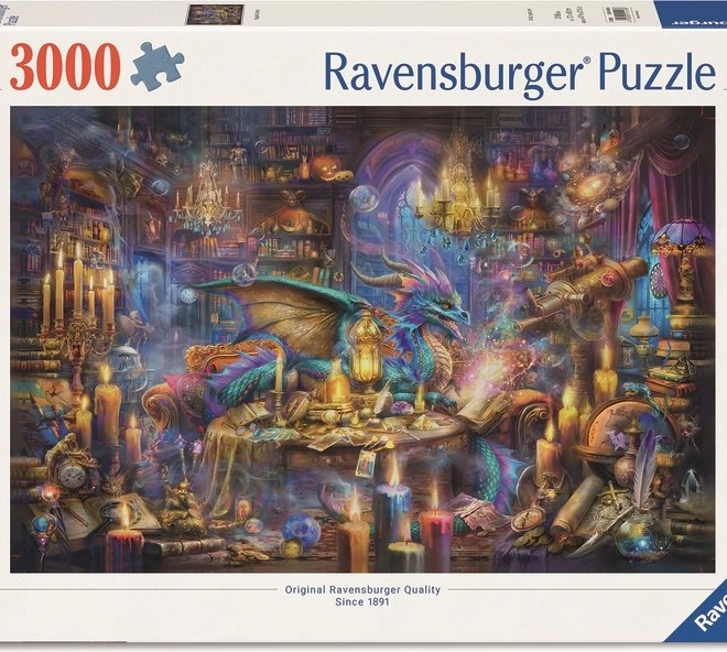 Puzzle Biblioteca Magica 3000 pezzi di Ravensburger