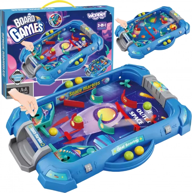 WOOPIE gioco di abilità Flipper "Gioco Cosmico" 2v1