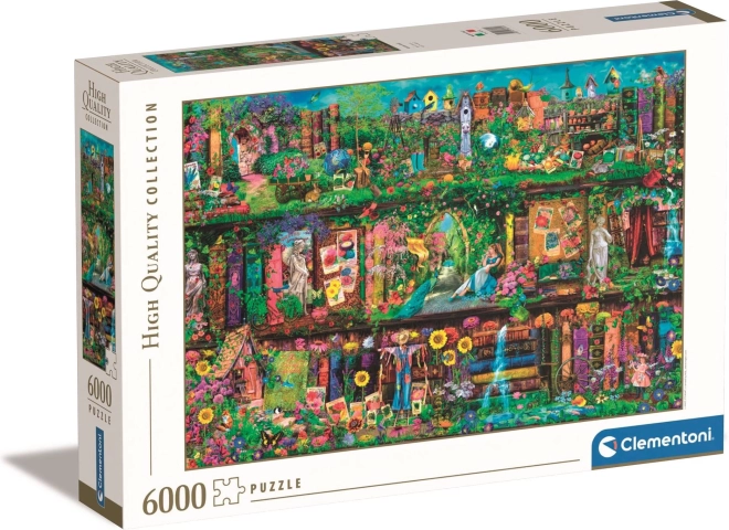 Puzzle da 6000 pezzi Scaffale da giardino