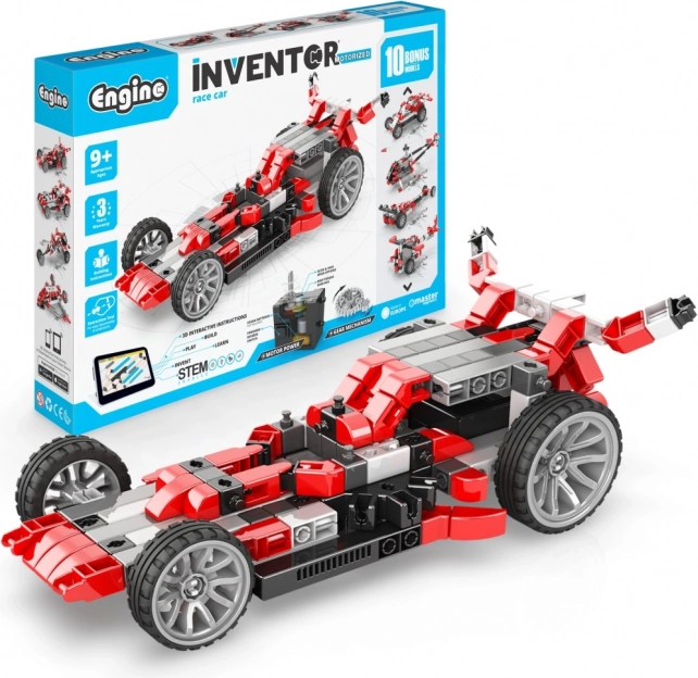 Engino Inventor auto da corsa motorizzato – 10 modelli
