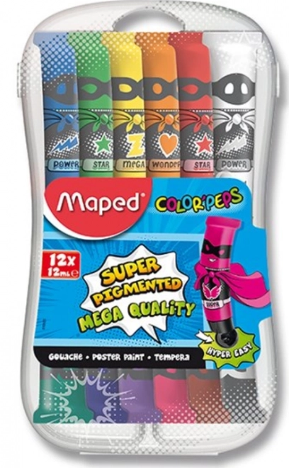 Set Colori Tempera Maped