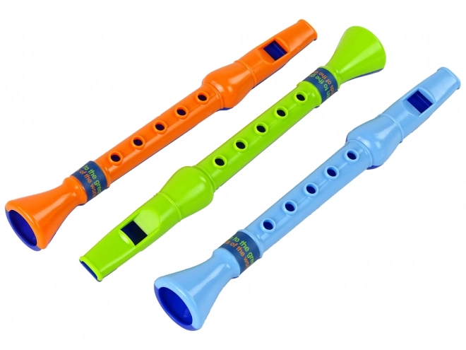 Set di tre flauti per bambini Animali