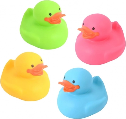 Paperelle di gomma per l’acqua 8 × 8 cm, 4 colori, 6m+