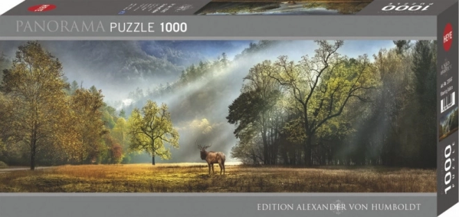 Puzzle panoramico saluto mattutino 1000 pezzi