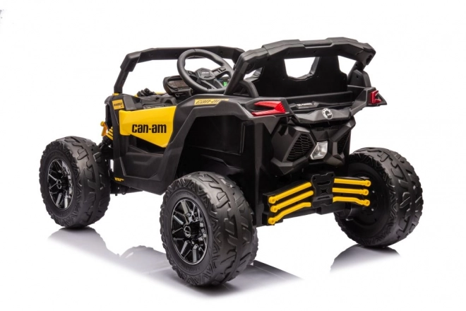 Auto a batterie buggy Can-Am giallo