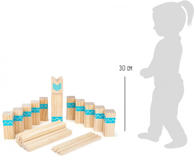 Gioco di precisione Kubb Small Foot