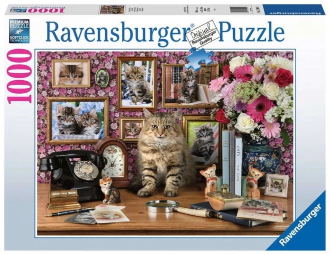 Puzzle Cara Mia Gatto 1000 Pezzi