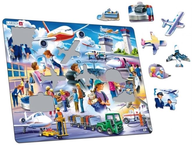 Puzzle Aeroporto 42 Pezzi