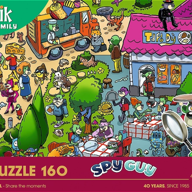 Puzzle Treflíci: Spy Guy 160 pezzi