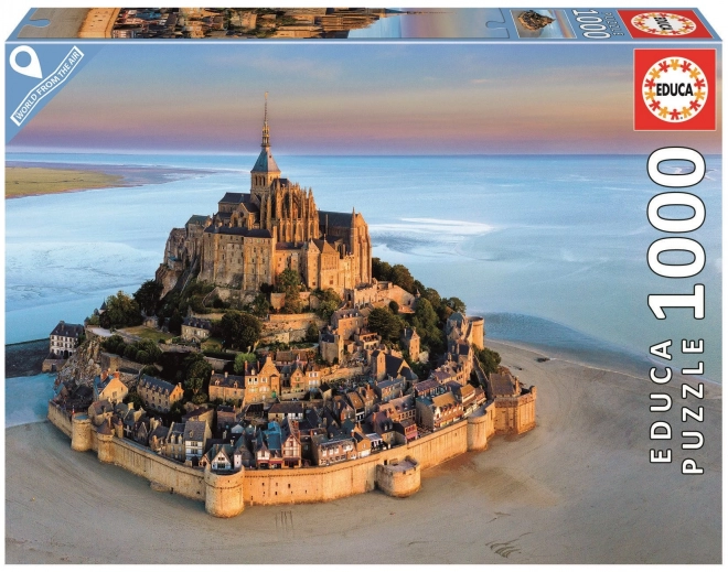 Puzzle Mont Saint Michel Educa 1000 pezzi