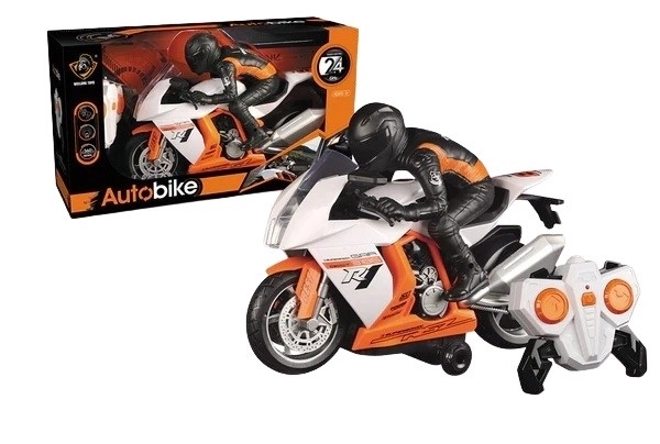 Motocicletta telecomandata da corsa
