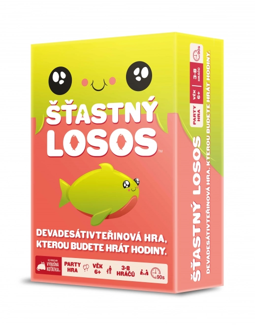 Gioco di carte divertente Šťastný Losos