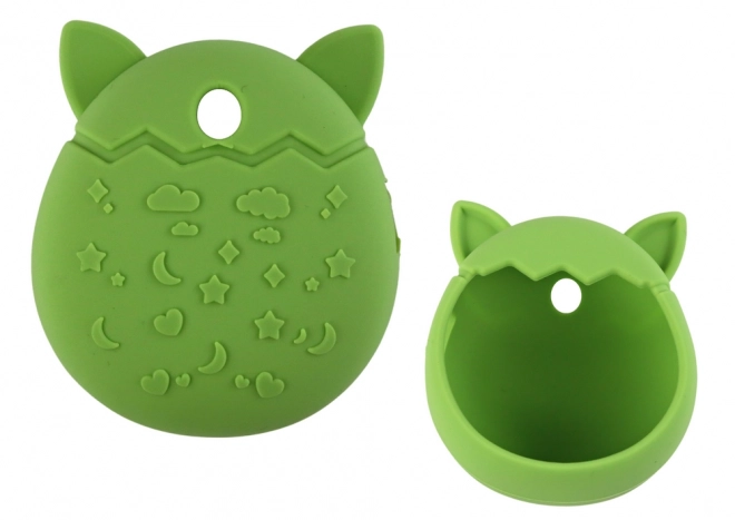 Custodia in silicone verde per Tamagotchi