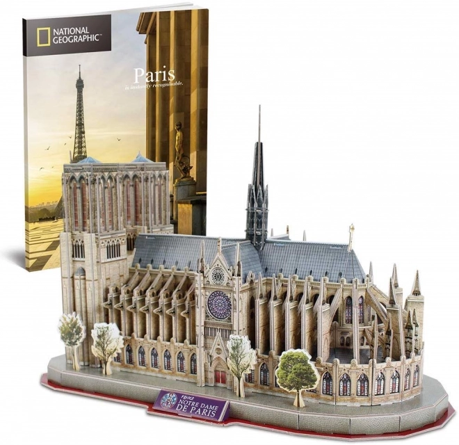 Puzzle 3D Cattedrale di Notre Dame National Geographic