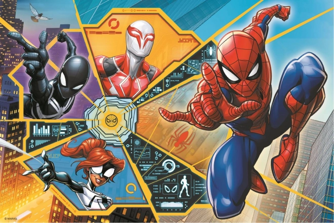 Puzzle SPIDERMAN Ragnatela 60 pezzi