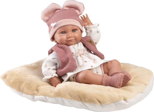 Bambola realistica neonata Llorens NEW BORN bambina 40 cm