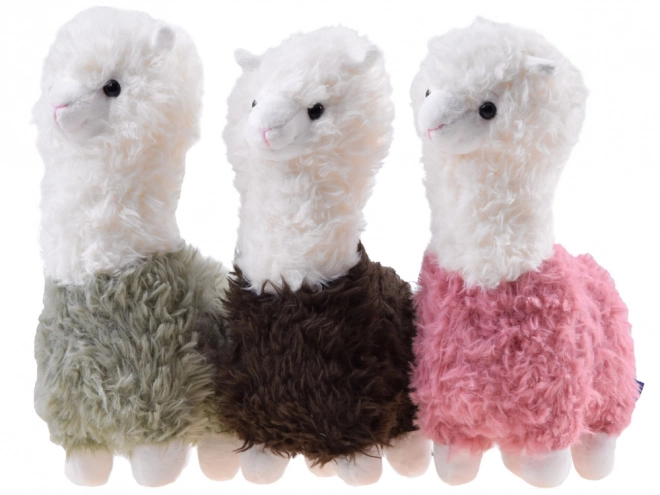 Peluche Lama Alpaca Soffice – verde