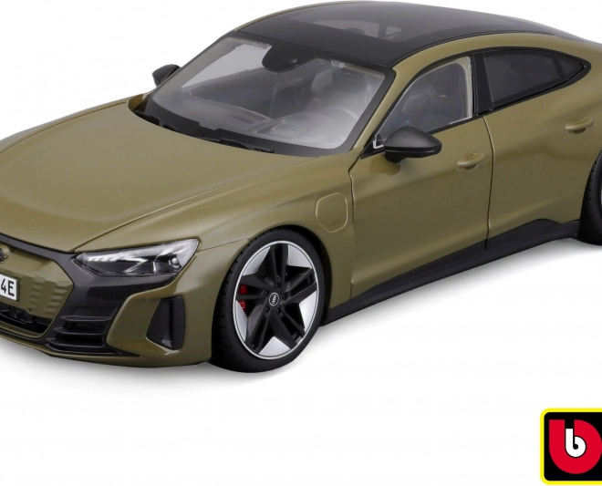 Modello d'auto in metallo 1:18 Bburago Audi RS e-tron GT 2022 Tactical Green