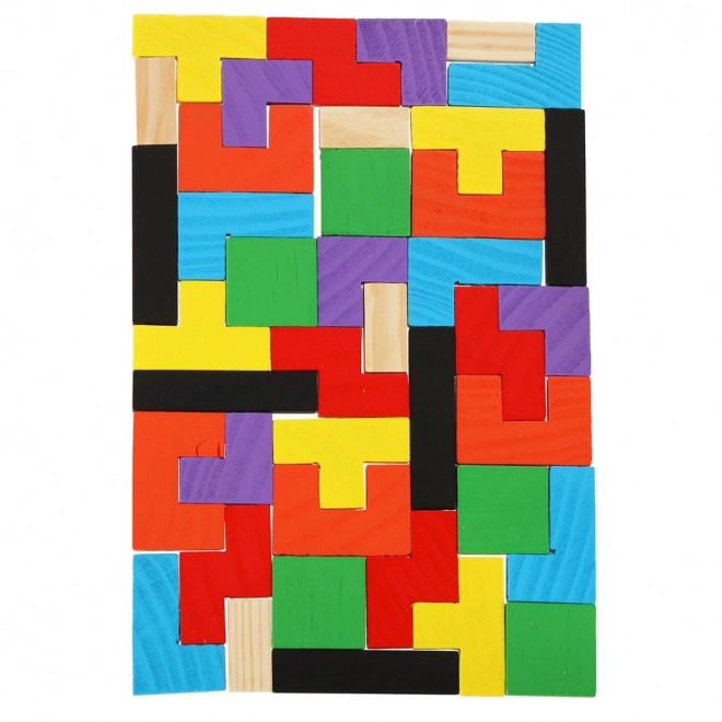 Puzzle in legno Tetris 40 pezzi