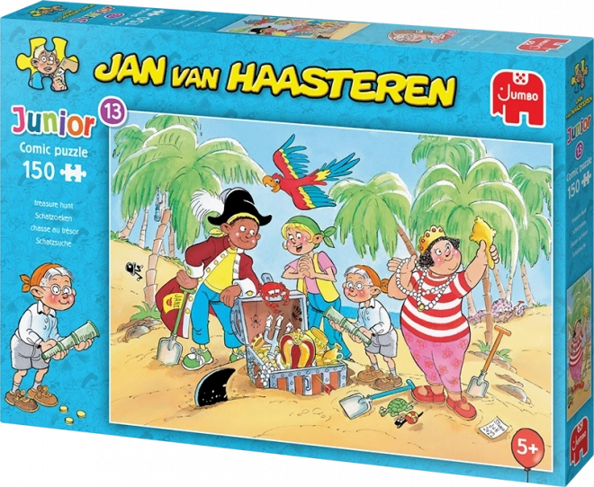 Puzzle JUMBO Jan van Haasteren Junior: Caccia al Tesoro - 150 Pezzi