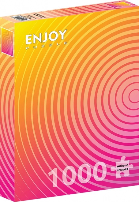 ENJOY Puzzle Gradiente Circolare 1000 Pezzi