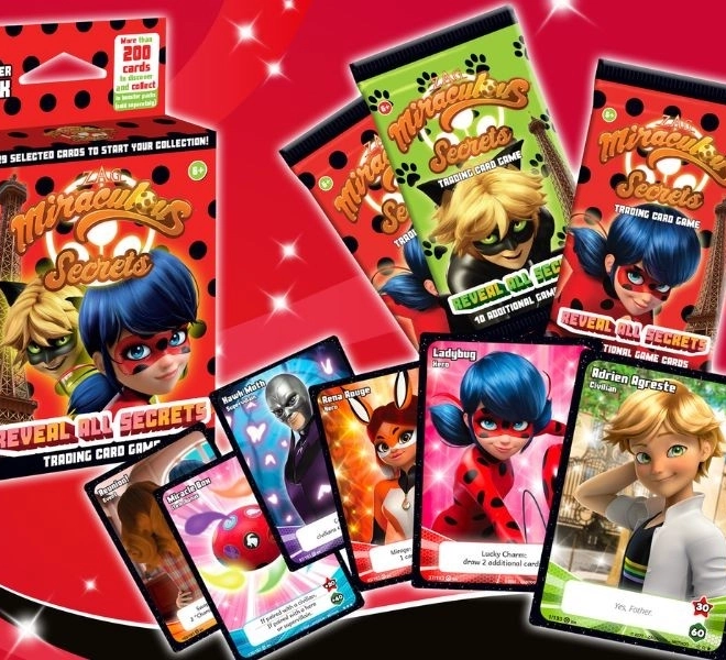 Carte da collezione Pacchetto iniziale Miraculous: Ladybug e Chat Noir