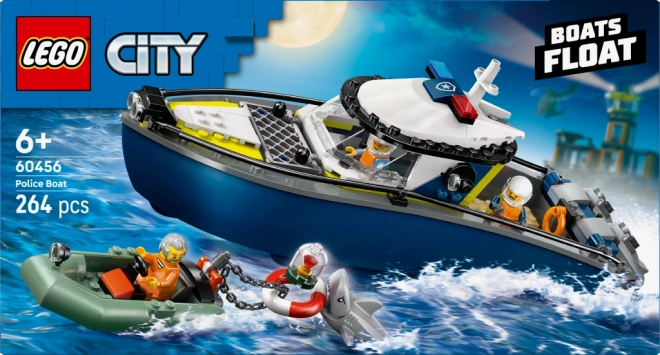 Inseguimento della polizia in barca LEGO City