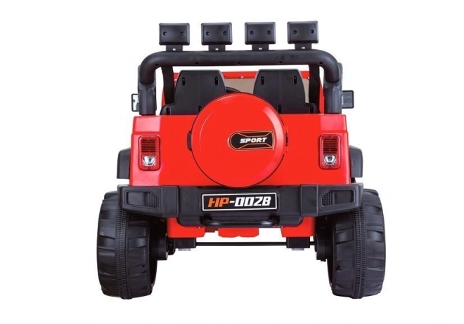 Jeep rosso per bambini