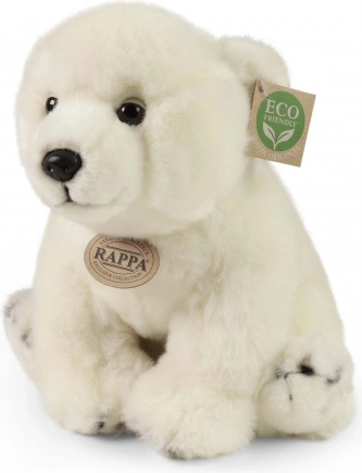 Orso polare di peluche 28 cm eco friendly