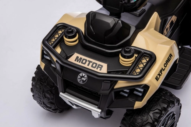 Quad per bambini a batteria Explorer Khaki