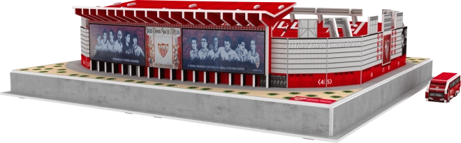 Replica dettagliata dello stadio