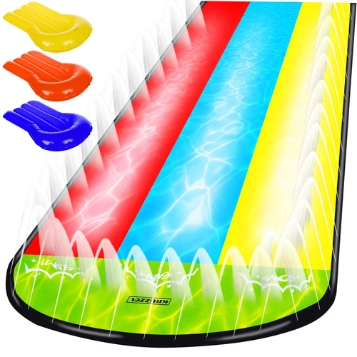 Scivolo d'acqua con fontana per bambini
